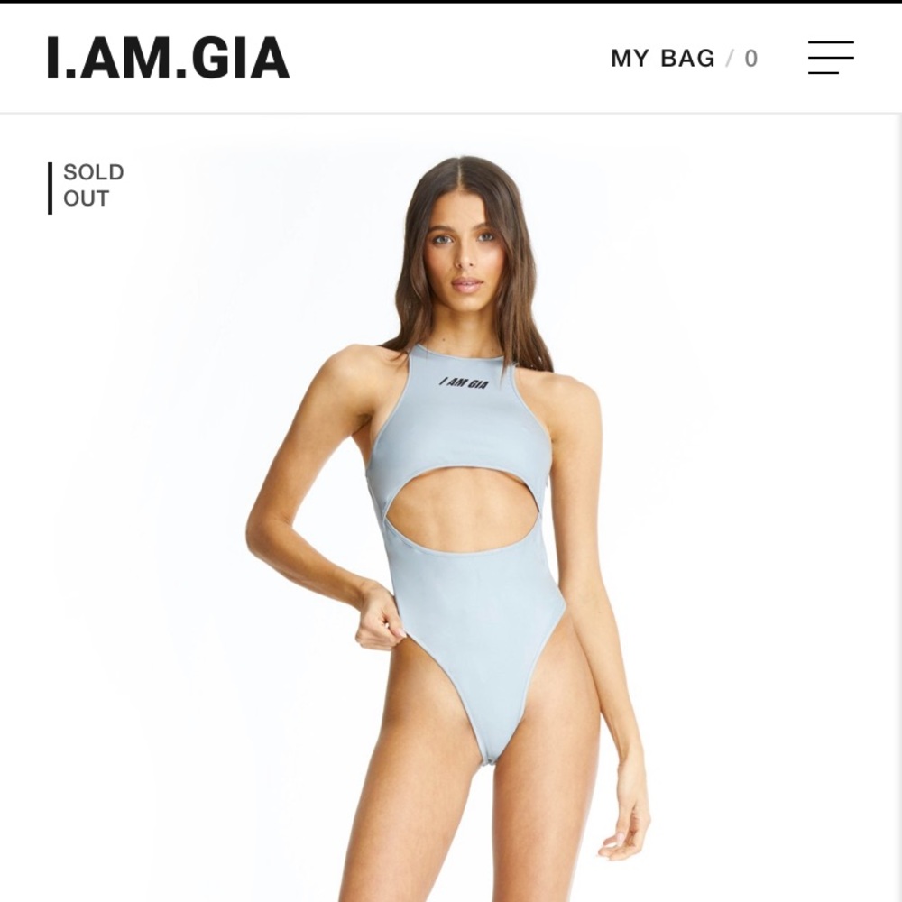 I AM GIA CALYPSO REFLECTIVE BODYSUIT